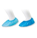 Foliowane ochraniacze na buty 100 szt. niebieskie