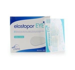Elastopor Eye opatrunek na oko z wkładem chłonnym 6,5cmx9,5cm