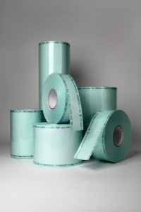Rękaw do sterylizacji 100mmx200m papierowo-foliowy, płaski