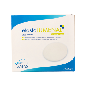 Kompres oczny ElastoLUMENAL S (5,5 cmx7,5 cm) 1szt